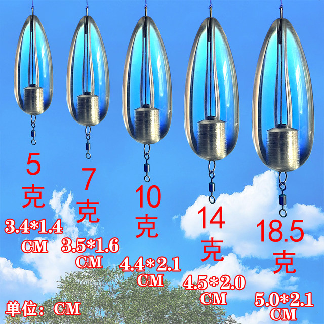 Add lead to long throwing agent set to slow down microscopic sinking