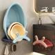 Wall-mounted retractable ear bathroom storage rack foot rabbit toilet drain rack without punching storage bath basin rack