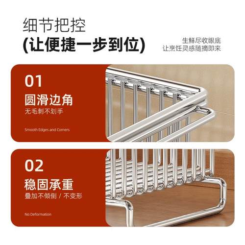 中古推车零食置物架可移动沙发边柜五层整理筐家用落地收纳储物架 - 图3