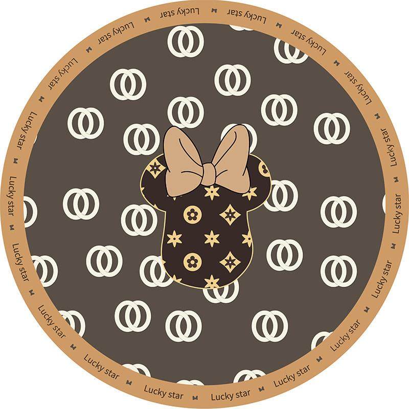 落地镜圆形地毯卧室电脑学习椅地垫转椅儿童书桌梳化妆台椅子垫子,淘宝优惠券,粉丝福利购,淘宝优惠卷