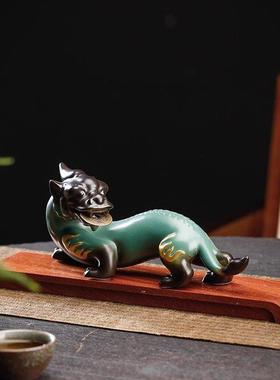 威弗列德貔貅摆件四方来财家居饰品办公室客厅桌面装饰开业礼品