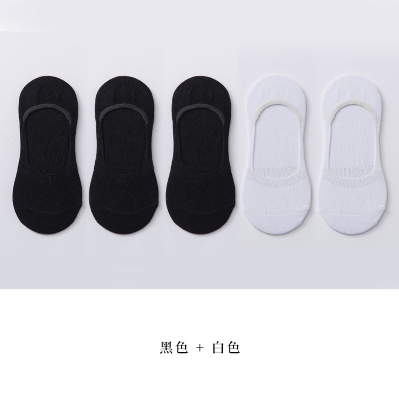 网红Women's socks boat socks women's cotton summer thin styl - 图1