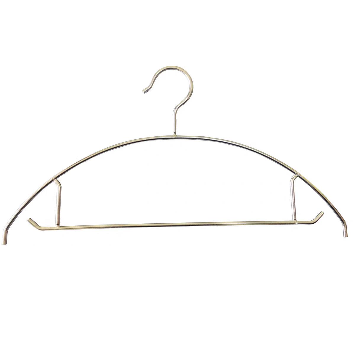 304不锈钢无痕衣架不鼓包防肩角多用服装吊带背心室内外晾衣架 - 图3