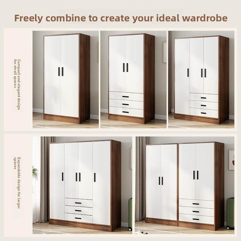 小房间衣柜家用经济型储物柜节省空间出租房间开门式简易储物挂衣,淘宝优惠券,粉丝福利购,淘宝优惠卷