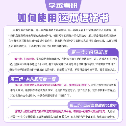 刘晓艳2027考研英语不就是语法和长难句吗你还在背考研lxy单词书刘晓燕大雁教你基础阅读58篇真题真刷带你记单词词汇写作英一二 - 图3
