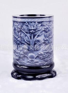 办公桌笔筒办公室桌面摆件公司活动企业实用商务会议礼品送客户