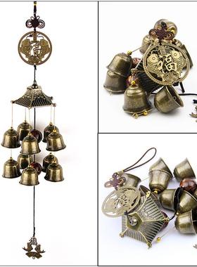 创意新款金属风铃防盗门铃东巴10铃铛挂饰家居挂件礼品一件