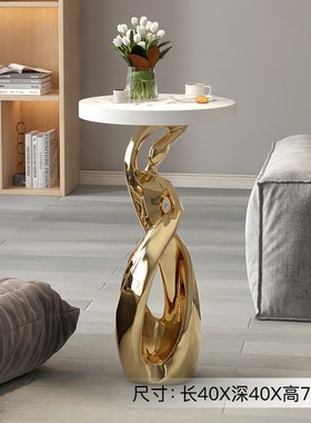 速发大型落地抽象艺灯摆件术轻奢高级客电厅视柜旁家居装饰品乔迁