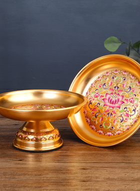 速发供酥用品大全供奉套装摆件家用佛前供具水杯佛油灯供盘香薰炉