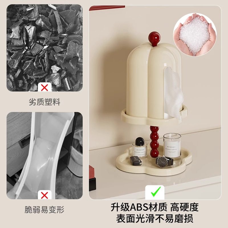纸巾盒客厅家用高级感创意复古摆件多功能进门玄关桌面收纳抽纸盒,淘宝优惠券,粉丝福利购,淘宝优惠卷