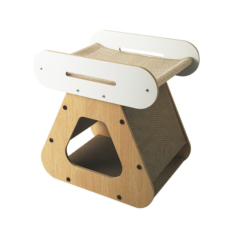 二合一猫抓板宠物猫窝封闭式安全感房子窝四季通用别墅屋,淘宝优惠券,粉丝福利购,淘宝优惠卷