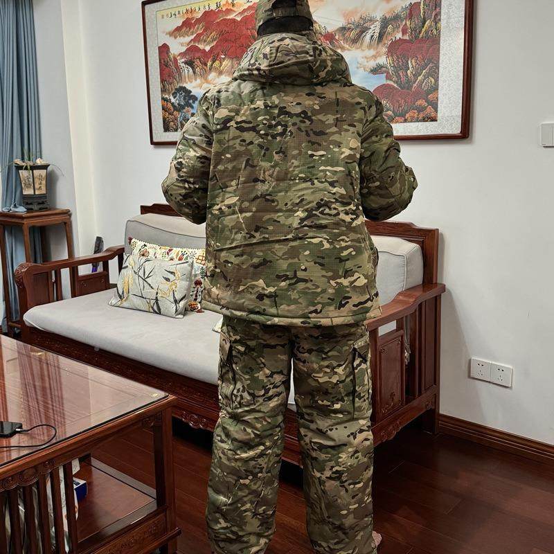 军鹰热反射SC-00123装暖保冬季棉衣套加厚迷彩冲锋衣男套装军迷,淘宝优惠券,粉丝福利购,淘宝优惠卷