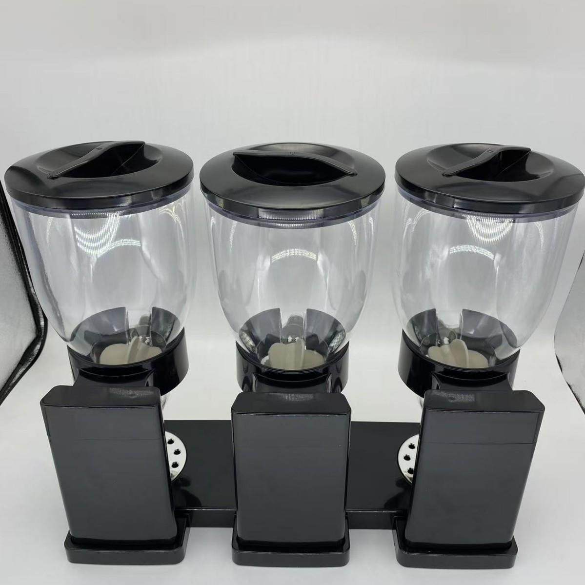 cerealdispemser三桶麦片机厨房杂粮储物罐燕麦干果零食收纳罐,淘宝优惠券,粉丝福利购,淘宝优惠卷