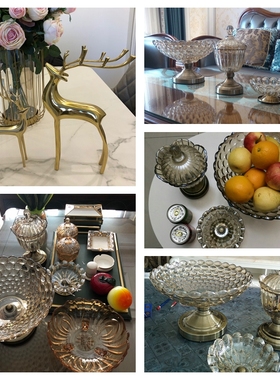 后现代轻奢高档大理石陶瓷摆饰插花罐摆设样板间玄关客厅软装饰品