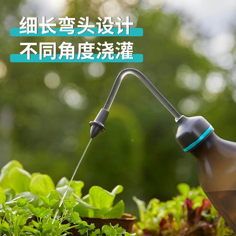 德国进口嘉丁拿GARDENA 双喷头2合1 家用绿植盆栽多肉弯头浇水壶,淘宝优惠券,粉丝福利购,淘宝优惠卷
