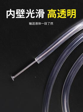 pvc透明软管家用防爆软水管浇花洗车水平管管子4分6分高压塑料管