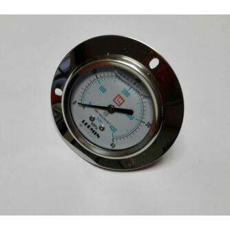 轴向带边油压压力表 LEEMlN 直径63mm 压力40mpa/400bar 牙pt1/4 - 图2