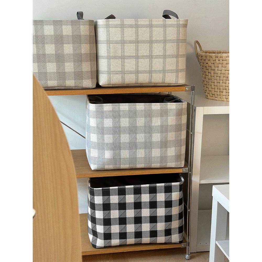 加厚织物可洗可折叠收纳篮宿舍衣物衣柜收纳篮脏衣服篮家庭零食收,淘宝优惠券,粉丝福利购,淘宝优惠卷