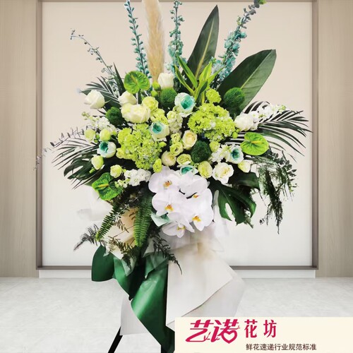 上海开业花篮同城鲜花速递开张乔迁演唱发布会庆典北京深圳杭州 - 图0