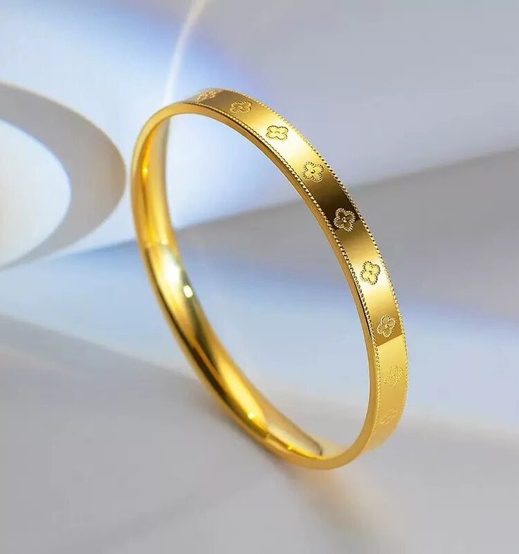 【节日礼物】M7-2024龙年爆款四叶草手链锦鲤锁项链送妈妈闺蜜