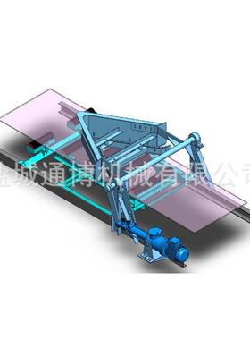 电液推杆带宽1600双侧犁式卸料器