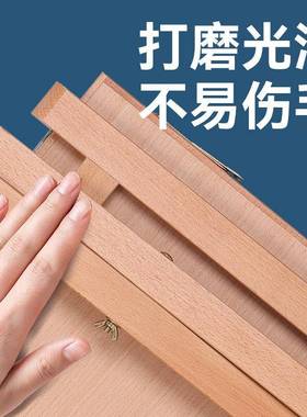 美术写生静物台可升降折叠石膏像摆放台教室实木榉木制素描静物桌