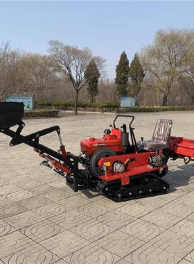 多功能履带微耕机果园大棚打田犁地耕田松土机农用家用翻土机