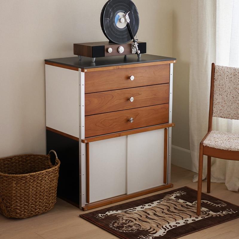 集木室物所/伊姆斯模块柜中古斗柜餐边储物床头客厅卧室柜组合 - 图0