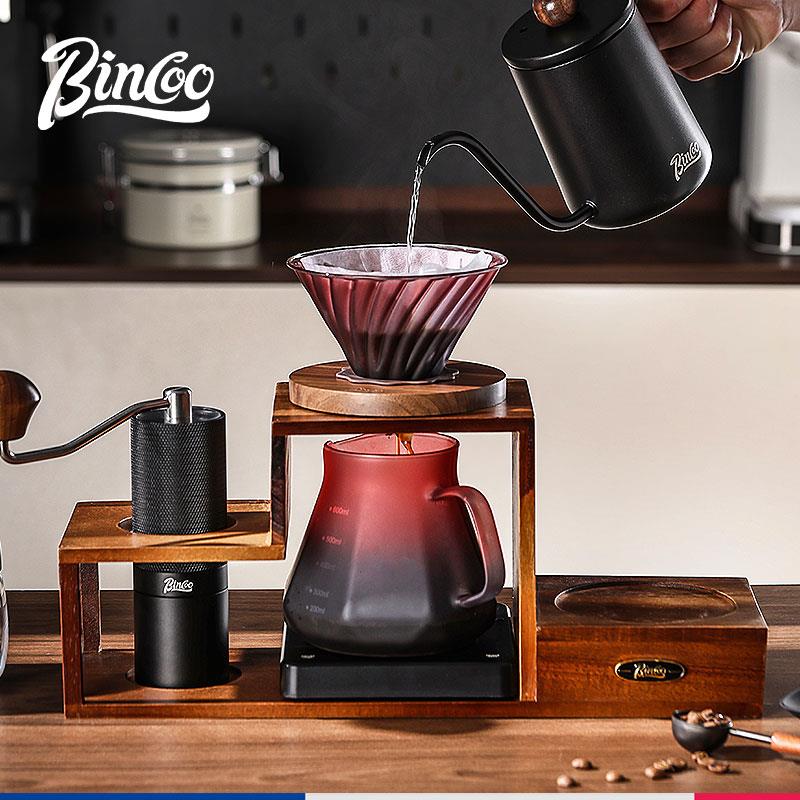 Bincoo手冲咖啡壶套装手磨咖啡机手冲壶收纳支架咖啡手冲壶全套 - 图2