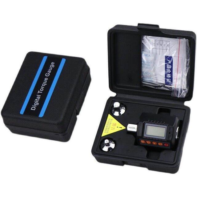 Electronic digital display torque meter torque wrench torque conversion head torque meter torque head 0.9-340Nm torque head
