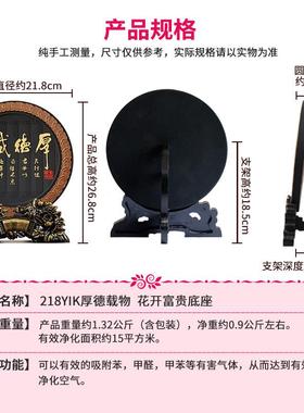 书房书柜摆件新中式工艺礼品摆饰办公室书桌面书架书架装饰品博古