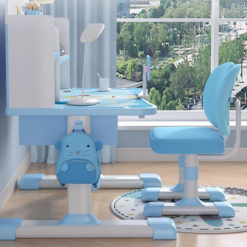 Study table children's lift primary school students' home writing table children's desk and chair set for homework