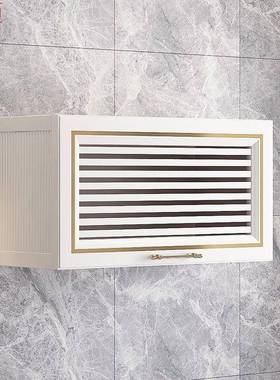 rW2铝合金吊柜免打孔浴室卫生间防水收纳柜厨房墙上挂墙式储物柜