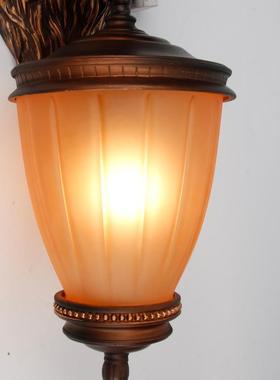 户外壁灯防水庭院灯过道灯复古树脂壁灯庭院灯花园别墅氛围壁灯