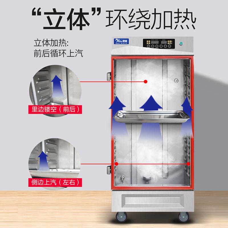 变频蒸饭柜不锈钢摆摊多功能烤箱商业用电食品机械厨房设备 - 图0