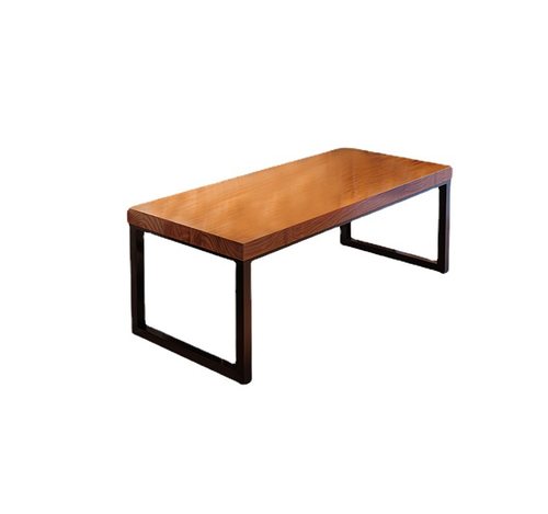 实木电脑桌台式双人书桌卧室家用简约现代办公北欧loft桌子工作台 - 图3