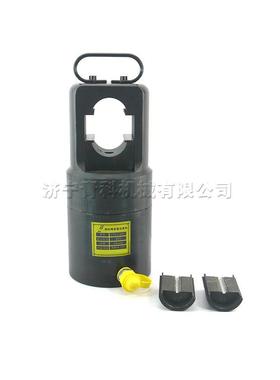 钢丝绳压套机小型电动液压铝套压接机椭圆形8字形铝套压接机