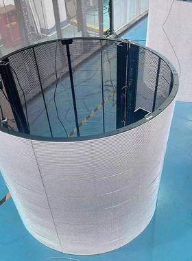 3.9-7.8透明LED全彩显示屏格栅高清高刷led冰屏室内广告玻璃橱窗