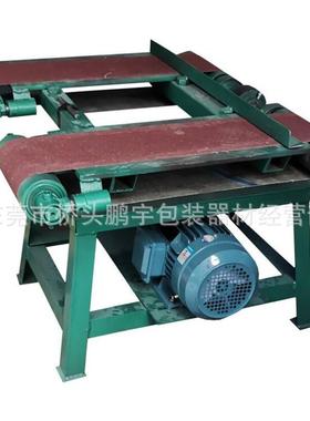 直销东莞惠州树脂工艺品用8寸水磨底机砂带机打磨机