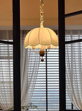 法式复古风餐厅灯卧室灯主卧吊灯设计师中古餐桌吧台灯美式吸顶灯