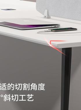 办公桌椅简易工位简约风办公桌成套办公室屏风卡位职员桌子