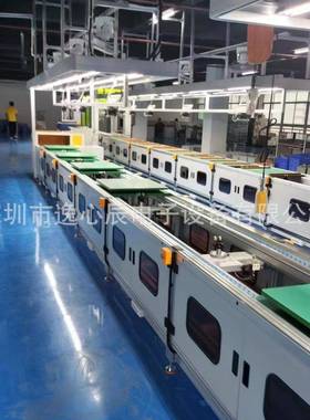 广东动力滑板车生产线老化测试线功能托盘返板自动倍速流水线