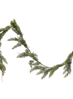 圣诞节人造3米M雪松藤条装饰餐桌桌面摆饰墙面节日活动氛围挂饰