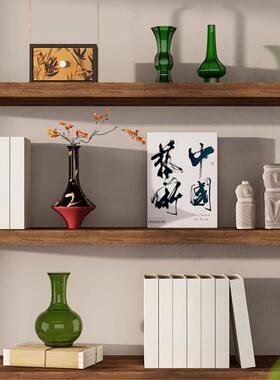 样板间宋代美学禅意复古软装饰品侘寂风原木风壁笼软装摆件