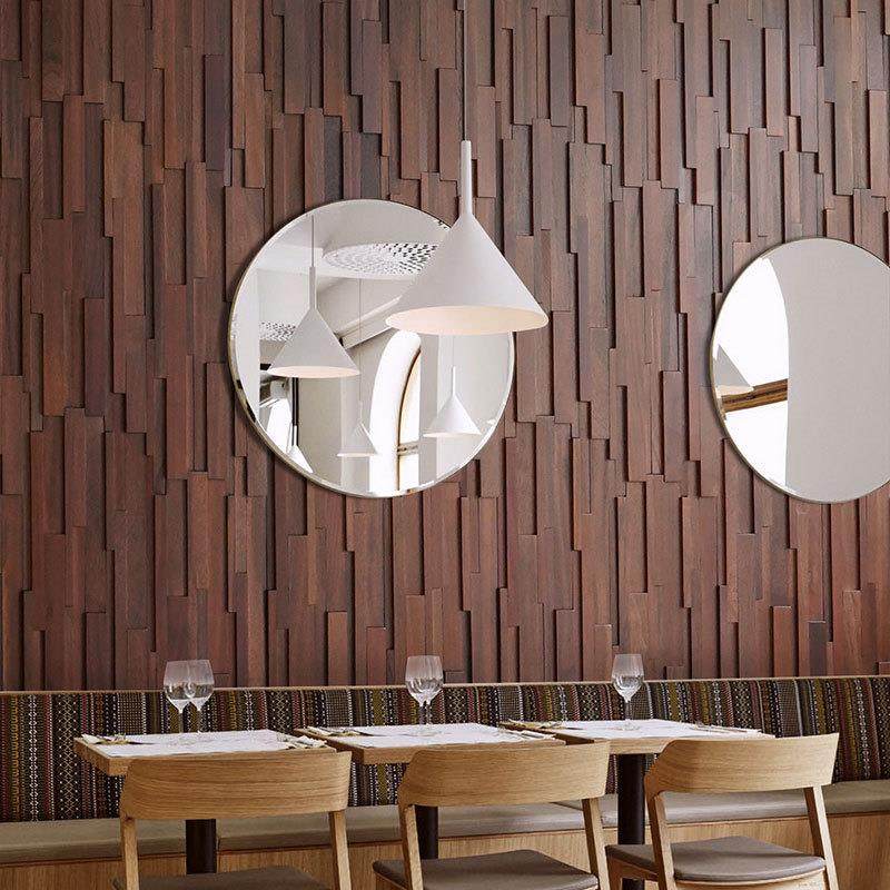 老船木黑胡桃木色竖条木线条实木马赛克电视背景墙砖招牌前台酒店,淘宝优惠券,粉丝福利购,淘宝优惠卷