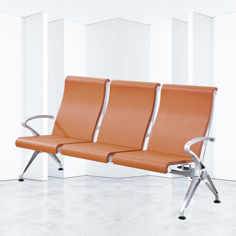 聚胺酯PU排椅三人四人等候椅银行等待椅车站候车椅医院门诊休息椅 - 图0