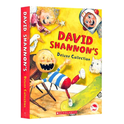 【限时特价 英文原版】学乐国际获奖绘本大卫香农经典作品大卫不可以10册合集David Shannon's 英语启蒙绘本 - 图0