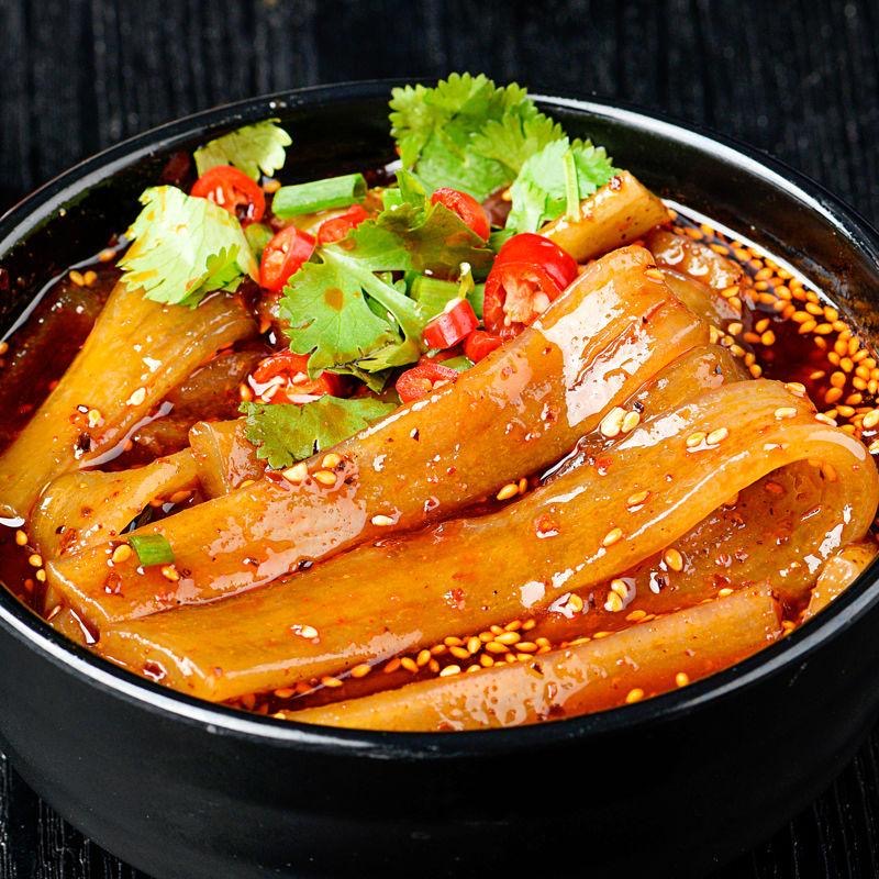 Hot Pot Sichuan Noodles Handmade Sweet Potato Wide Noodles Malatang Hot Pot Ingredients No-soaking Instant Vacuum Wide Noodles Handmade