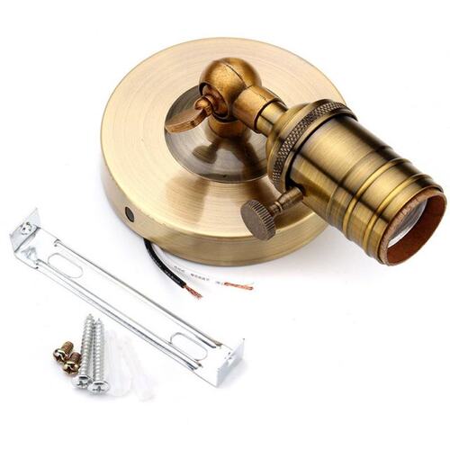 极速Retro E27 Industrial Lamp Base Modern Vintage Antique Ce - 图1