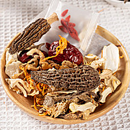 羊肚菌汤包羊肚菌鹿茸菇蛹虫草鸡油菌